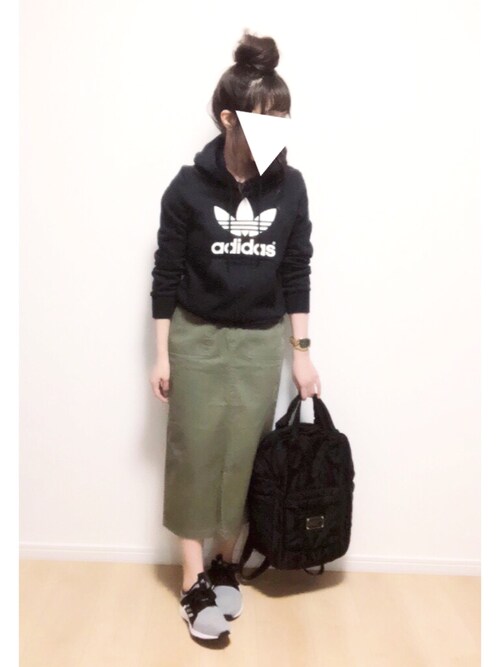 I Wa Adidasのパーカーを使ったコーディネート Wear