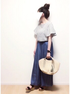 i-waさん(レディース・151cm)の夏コーディネート