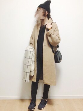 i-waさん（レディース・152cm）の冬コーディネート