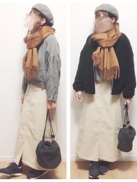 i-waさん(レディース・153cm)の冬コーディネート