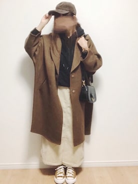 i-waさん（レディース・153cm）の冬コーディネート