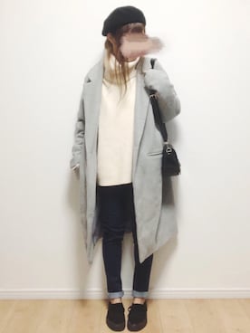 i-waさん（レディース・153cm）の冬コーディネート