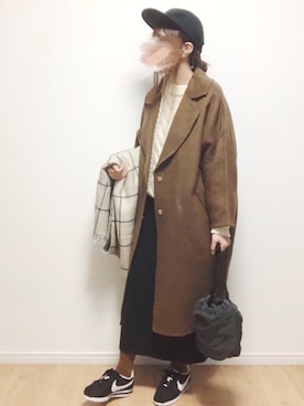 i-waさん（レディース・153cm）の冬コーディネート