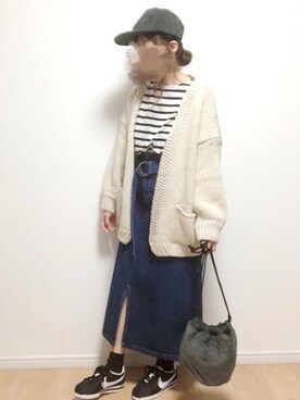 i-waさん（レディース・153cm）の冬コーディネート