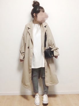 i-waさん（レディース・153cm）の春コーディネート