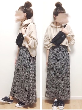 i-waさん（レディース・153cm）の春コーディネート