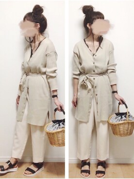 i-waさん（レディース・153cm）の春コーディネート