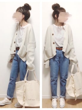 i-waさん（レディース・153cm）の春コーディネート