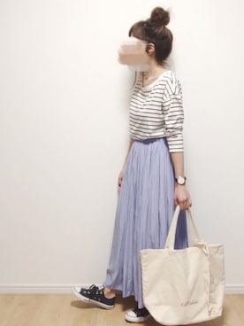 i-waさん（レディース・153cm）の春コーディネート