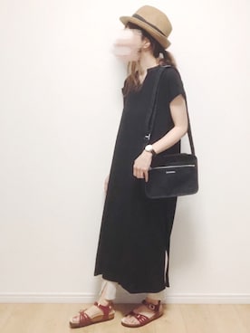 「バリ」｜i-waさん（レディース・153cm）の夏コーディネート
