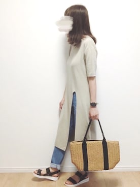 i-waさん（レディース・153cm）の夏コーディネート