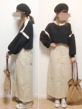 i-waさん（レディース・153cm）の秋コーディネート