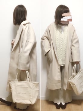 i-waさん（レディース・153cm）の冬コーディネート