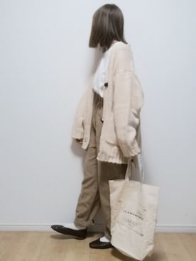 「SPRUCE（スプルース）のアイテム」を使った、i-waさん（レディース・153cm）の冬コーディネート