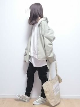 i-waさん（レディース・153cm）の春コーディネート