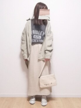 i-waさん（レディース・153cm）の春コーディネート