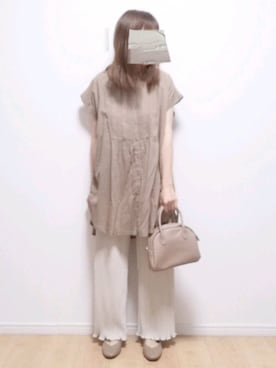 「AIC.（エーアイシー）のアイテム（チュニック）」を使った、i-waさん（レディース・153cm）の春コーディネート