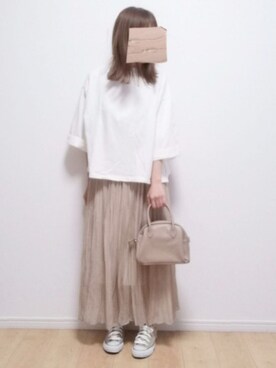 i-waさん（レディース・153cm）の春コーディネート