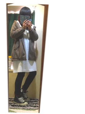 「titivate（ティティベイト）のアイテム」を使った、すずめさん（メンズ・165cm）の冬コーディネート