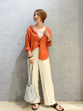 hanaeさん（レディース・160cm）の夏コーディネート
