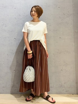 hanaeさん（レディース・160cm）の夏コーディネート