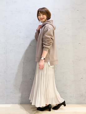 hanaeさん（レディース・160cm）の冬コーディネート