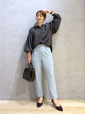 hanaeさん（レディース・160cm）の冬コーディネート