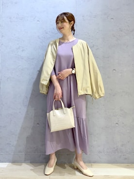 hanaeさん（レディース・160cm）の春コーディネート