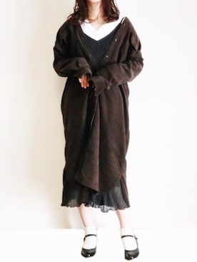 ももかさん（レディース・163cm）の秋コーディネート