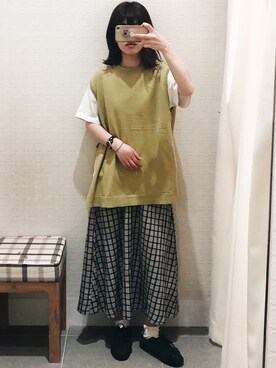 ももかさん（レディース・163cm）の春コーディネート