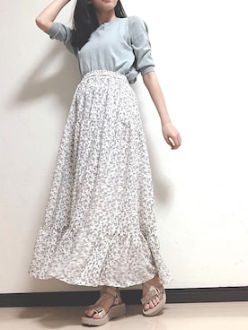 かなチャ💕💕さん（レディース・157cm）の春コーディネート