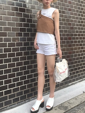 かなチャ💕💕さん（レディース・157cm）の夏コーディネート