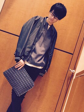 T.Kさん（メンズ・181cm）の冬コーディネート