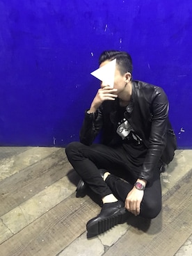 「KILL STAR（キルスター）のアイテム」を使った、yamashitaさん（メンズ・171cm）の夏コーディネート