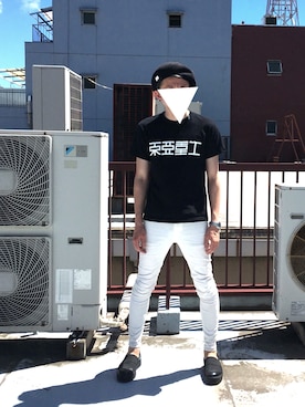 「punta（プンタ）のアイテム」を使った、yamashitaさん（メンズ・171cm）の夏コーディネート