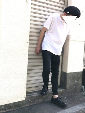 「punta（プンタ）のアイテム」を使った、yamashitaさん（メンズ・171cm）の夏コーディネート