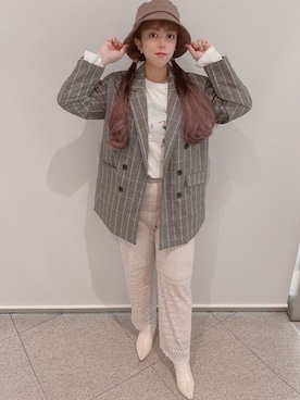 まゆさんさん（レディース・157cm）の秋コーディネート