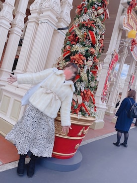 「TDL」｜まゆさんさん（レディース・157cm）の冬コーディネート
