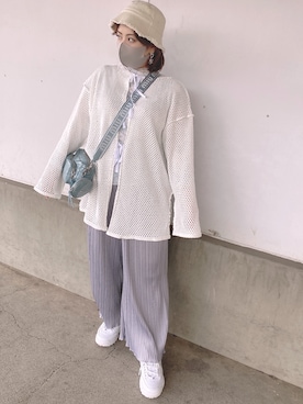 まゆさんさん（レディース・157cm）の春コーディネート