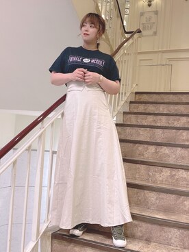 ワンピースを使った 階段 のレディース人気ファッションコーディネート Wear