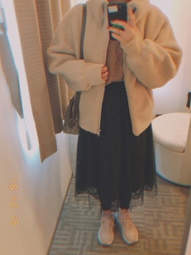 ｌｅｍｏｎ:）さん（レディース・158cm）の冬コーディネート