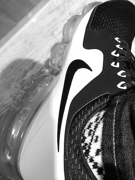 「NIKE（ナイキ）のNIKE ナイキ AIR VAPORMAX エアベイパーマックス AH9046 003BK/BK MSIL（スニーカー、ブラック系）」を使った、TAKEさん（メンズ・174cm）の冬コーディネート