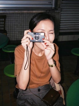 「DURAM FACTORY（ドゥラムファクトリー）のアイテム」を使った、薄荷糖さん（レディース・163cm）の春コーディネート