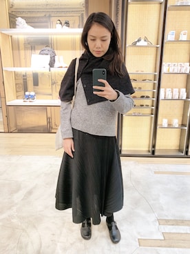 「Engineered Garments（エンジニアードガーメンツ）のアイテム（ジャケット/アウター）」を使った、薄荷糖さん（レディース・163cm）の秋コーディネート