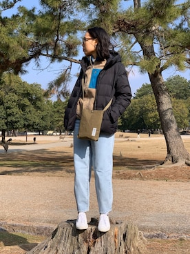 「COMMON PROJECTS（コモンプロジェクト）のアイテム」を使った、薄荷糖さん（レディース・161cm）の冬コーディネート