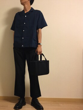 「A.P.C.（アーペーセー）のアイテム（その他シューズ）」を使った、wardrobe2020さん（メンズ・178cm）の夏コーディネート
