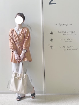 NONさん（レディース・160cm）の夏コーディネート