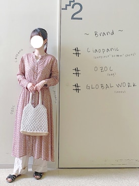 「アイテム（ワンピース/ドレス）」を使った、NONさん（レディース・160cm・10代）の夏コーディネート