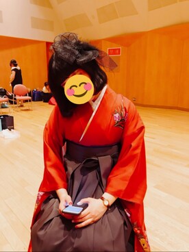 「卒業袴」｜さ。さん（レディース・163cm）の春コーディネート