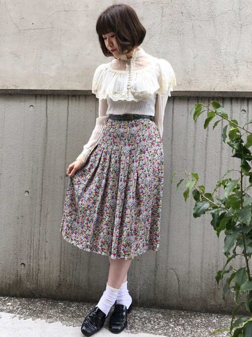 古着屋rainbow Rainbow 原宿店 シャツ ブラウスを使ったコーディネート Wear